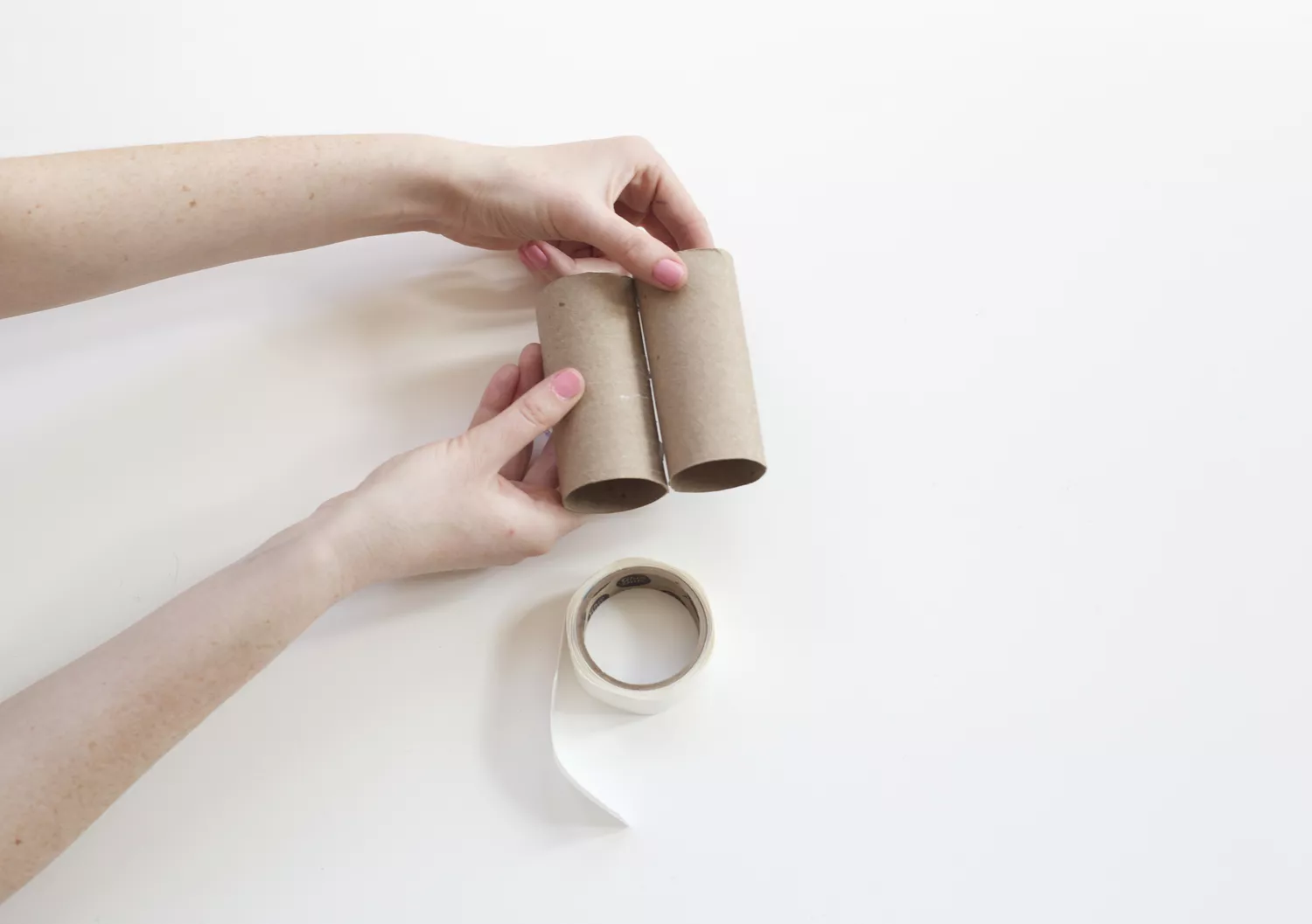 Toilet Paper Roll Binoculars
