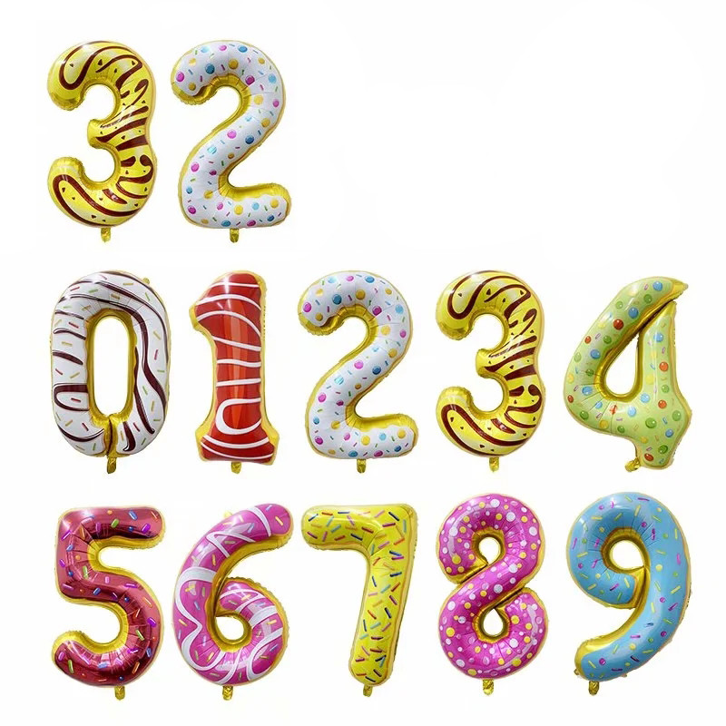 Foil Balloon Numbers