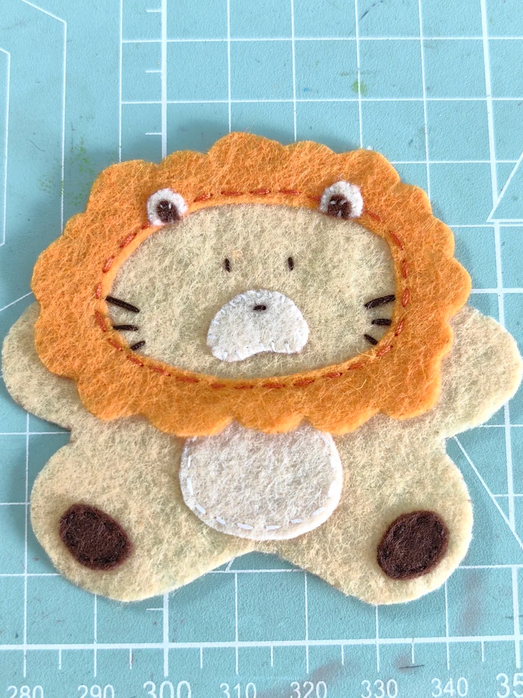 不织布小狮子教程_3_小狗丸子哈哈哈_来自小红书网页版.jpg